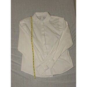 Women’s House of Harlow Long Sleeve Button Up Blouse Cotton Blend Size Small